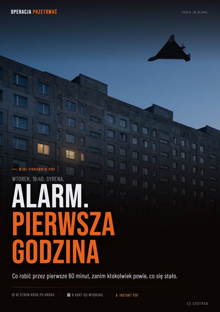 Alarm. Pierwsza godzina: poradnik PDF