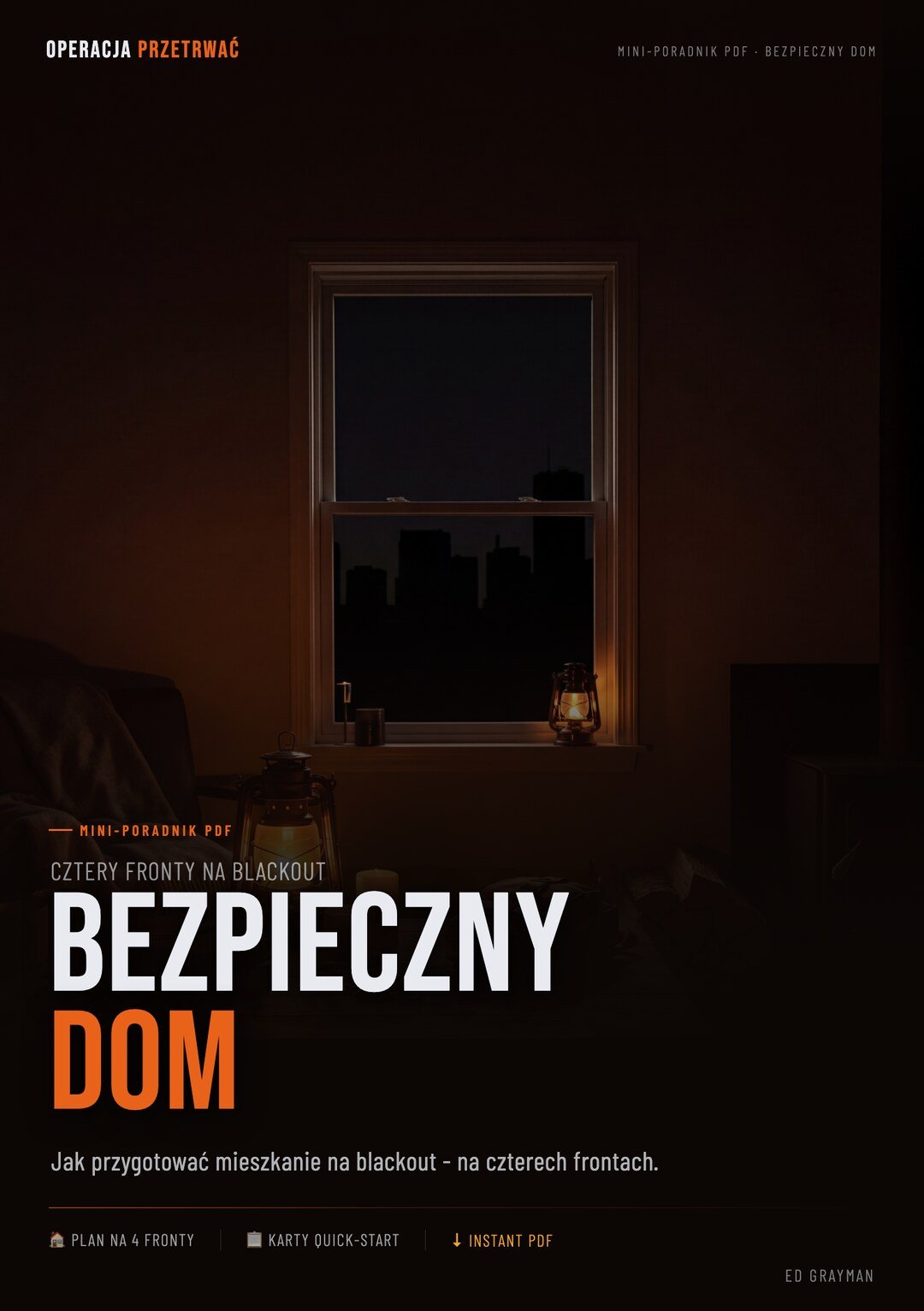 Bezpieczny Dom - okładka