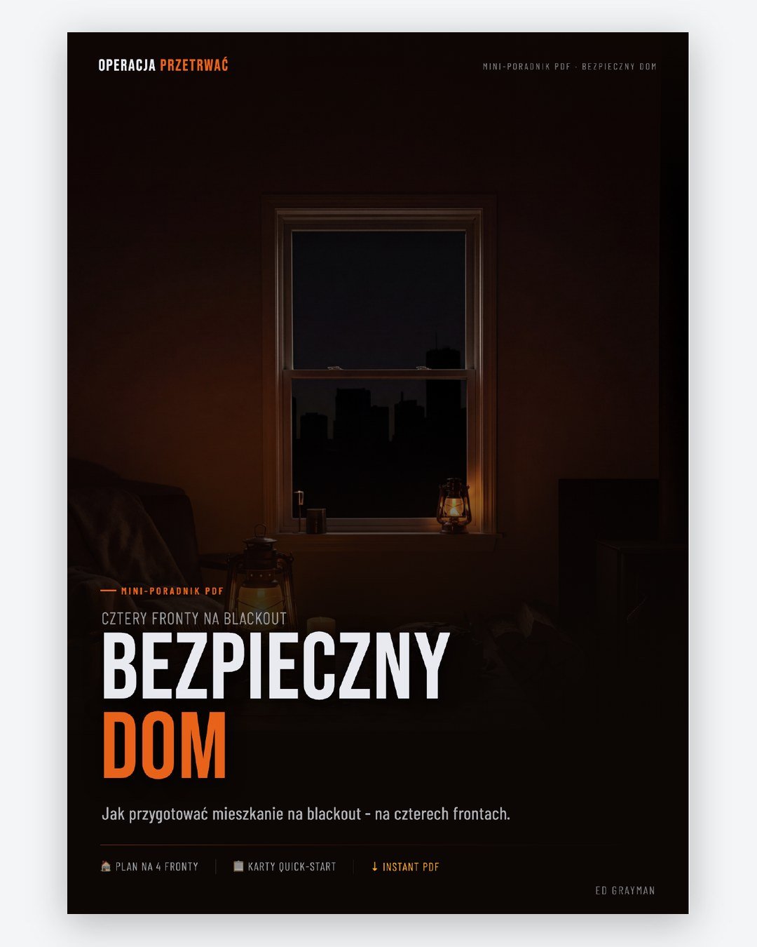Bezpieczny Dom - okładka