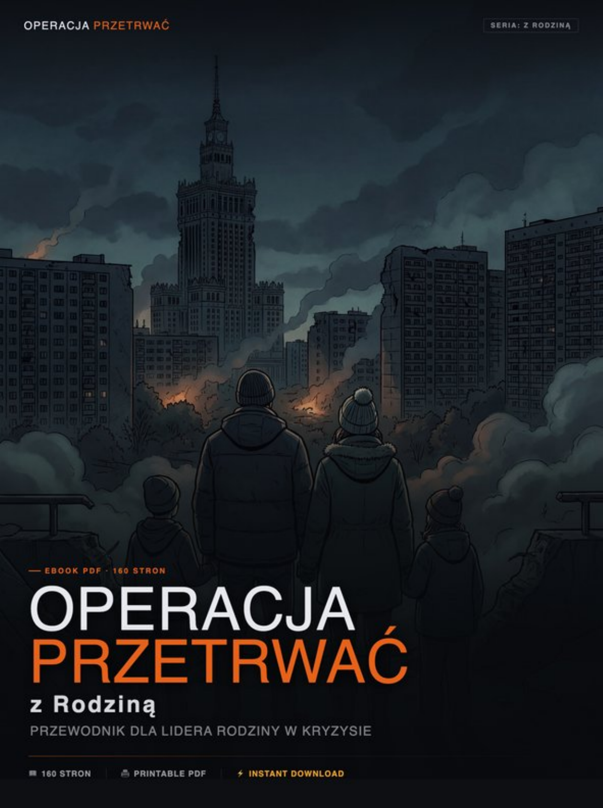 Okładka: Operacja Przetrwać z Rodziną, ebook