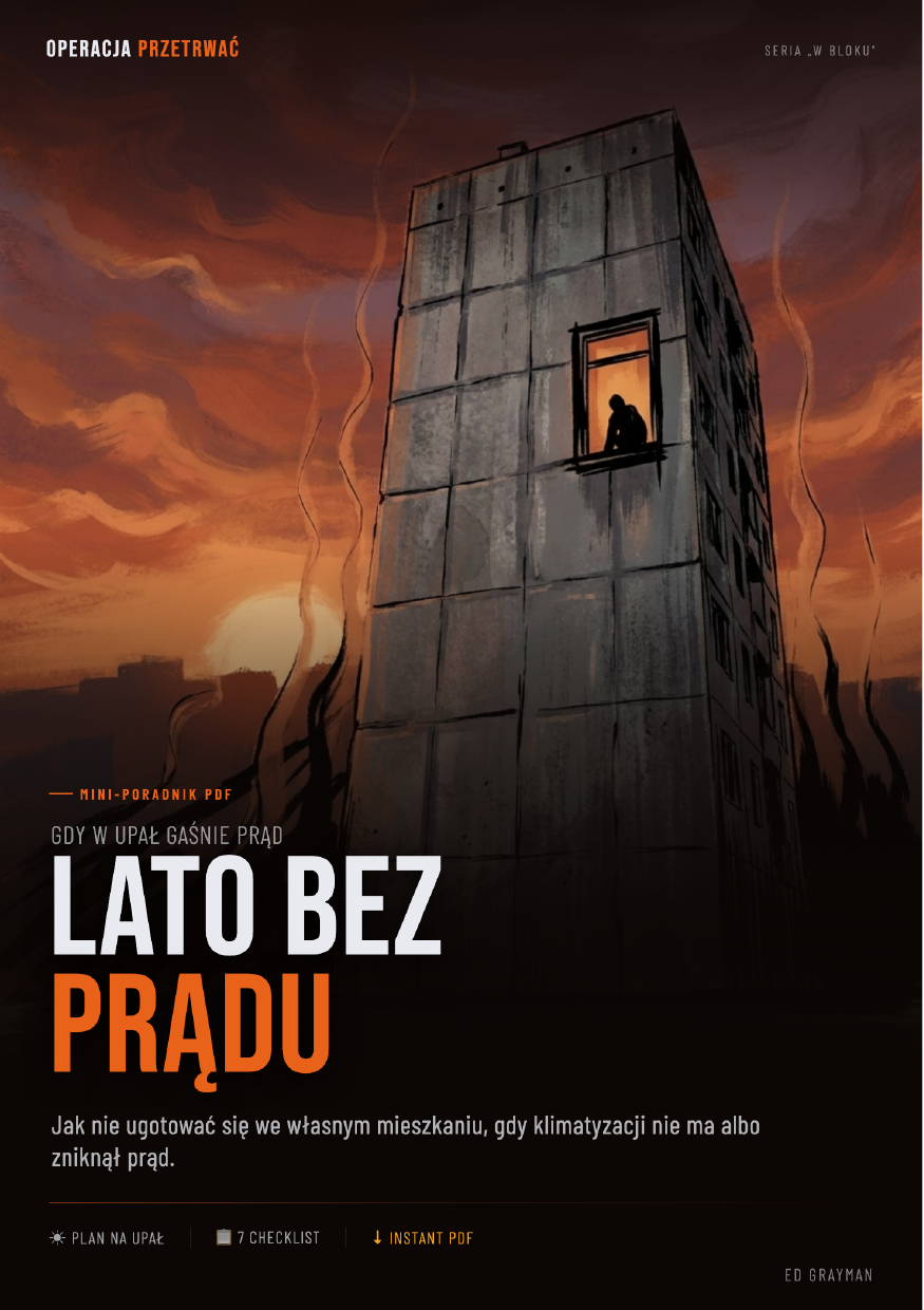 Okładka: Lato bez Prądu