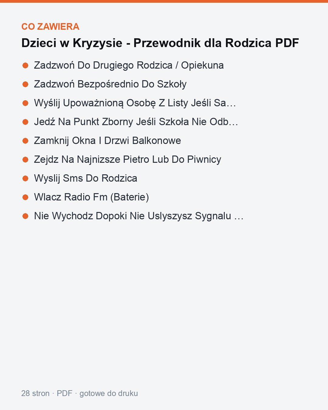 Zawiera