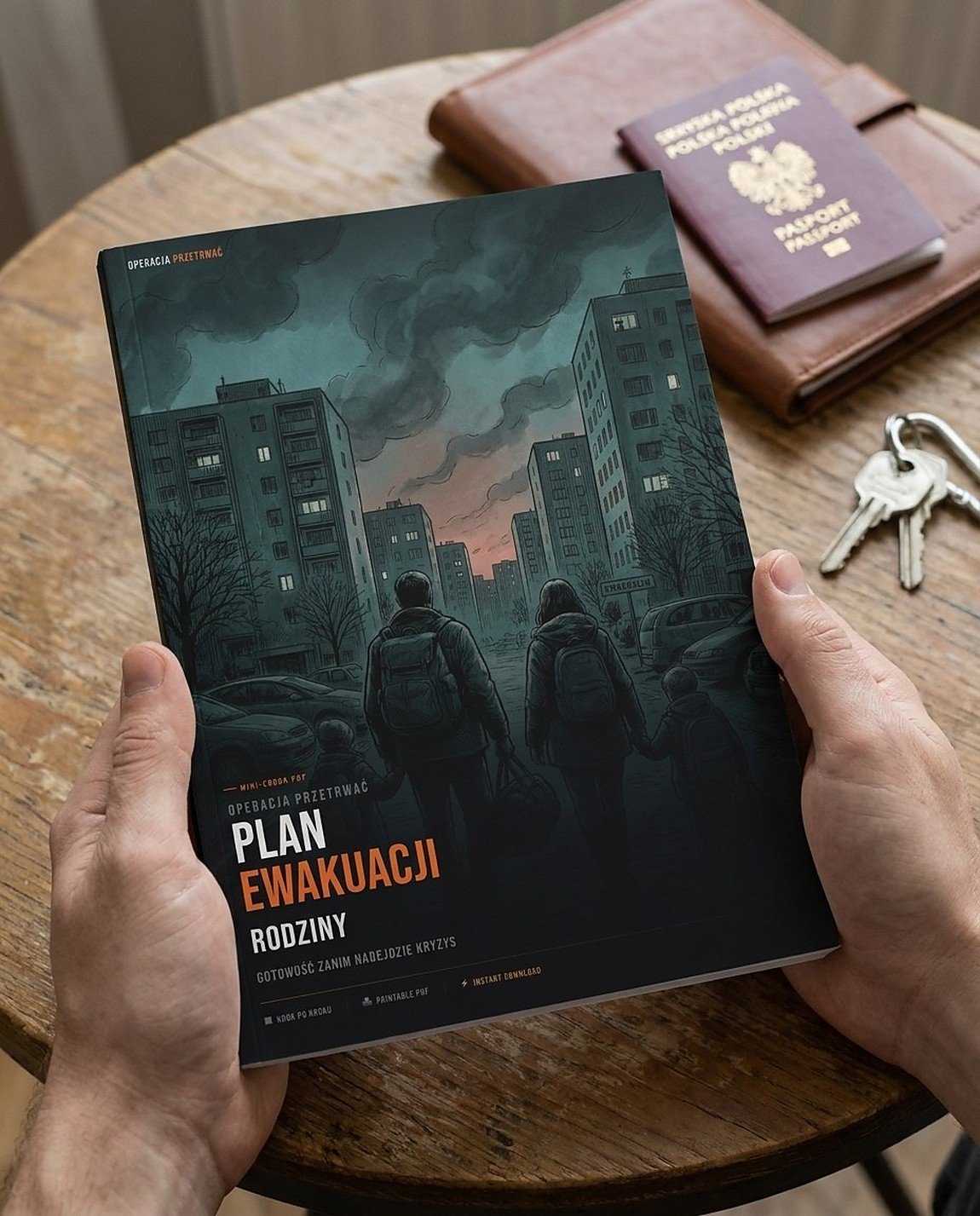 Plan Ewakuacji Rodziny — zbliżenie okładki