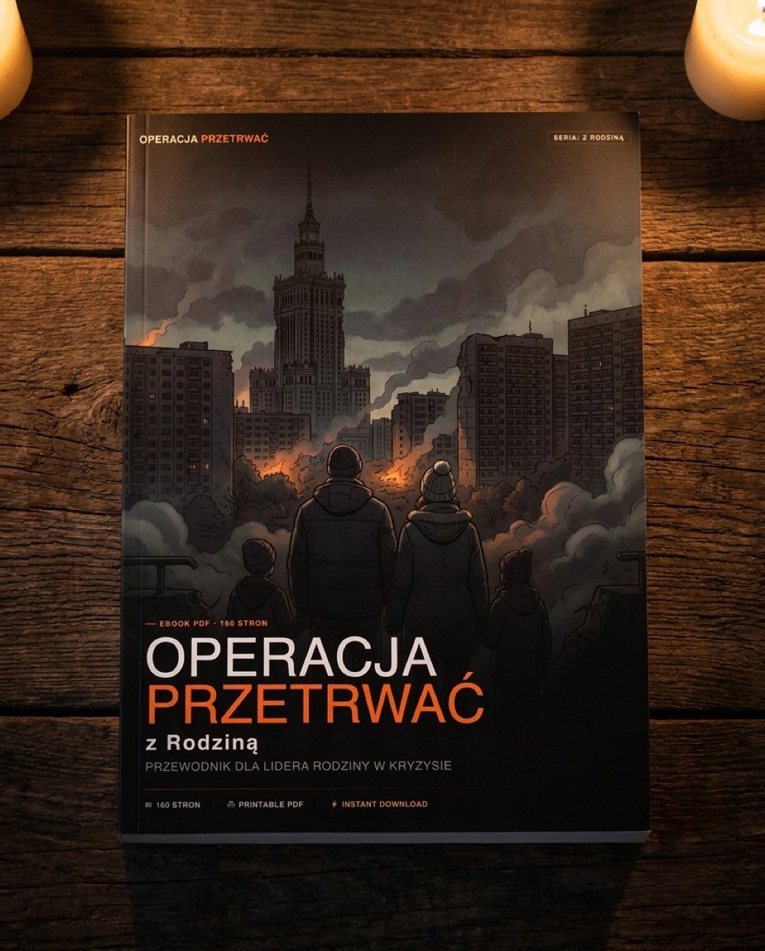 Operacja Przetrwać z Rodziną — okładka
