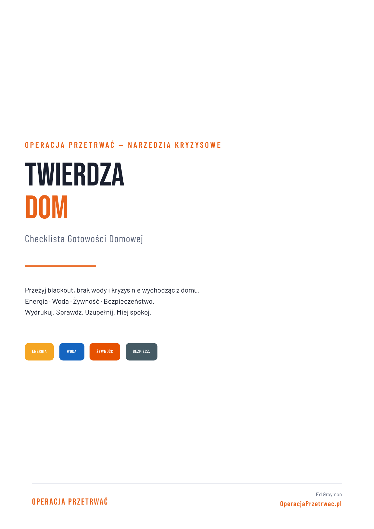 Twierdza Dom — strona 1