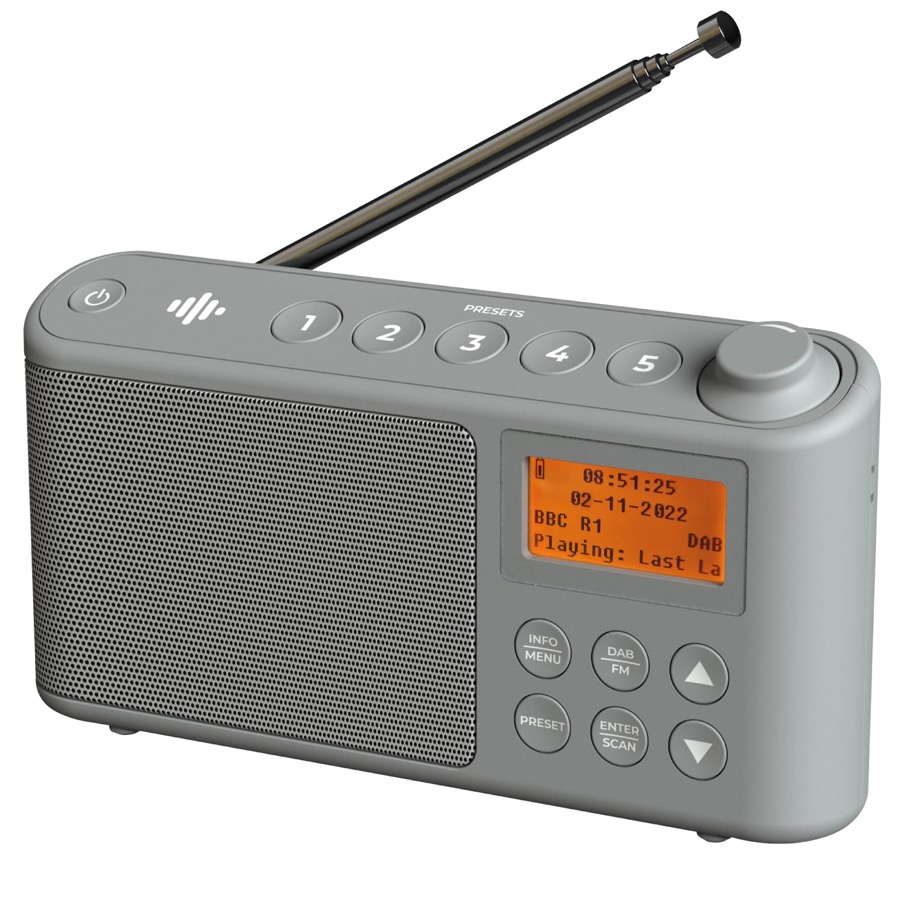 Radio bateryjne FM/DAB+