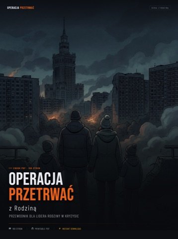 Operacja Przetrwać z Rodziną - okładka