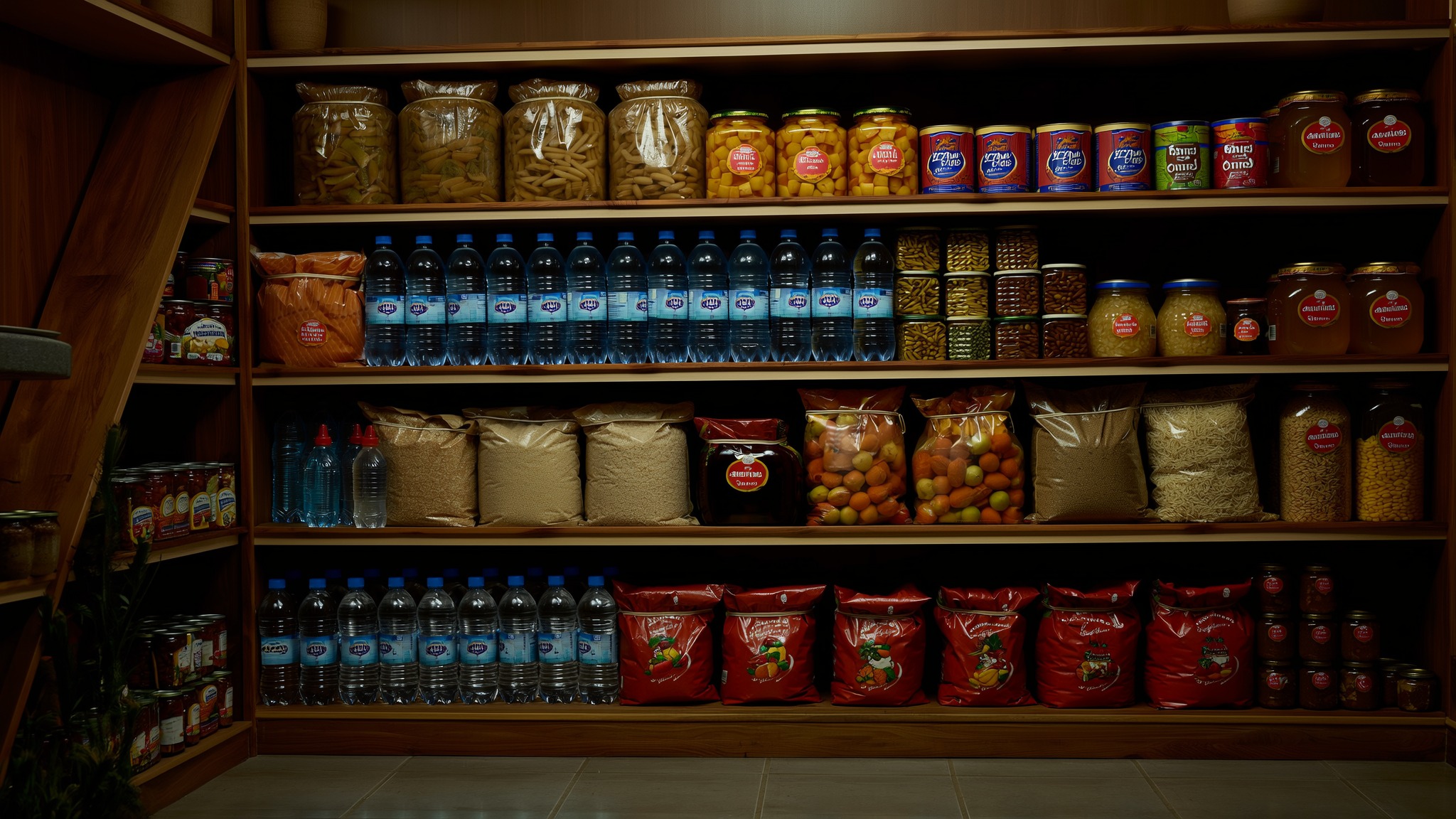 Zapasy żywności na kryzys – ile kupić i jak przechowywać w bloku